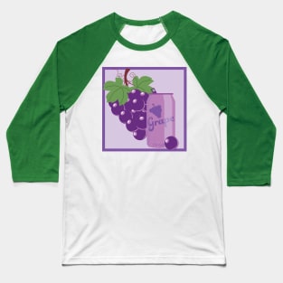 Grape Soda Baseball T-Shirt